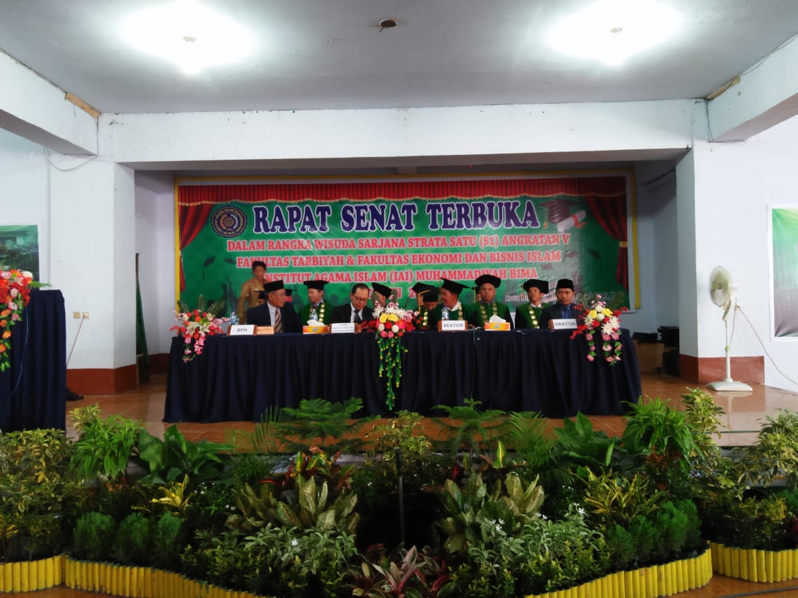 Institut Agama Islam Muhammadiyah Bima Wisuda Angkatan V