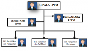 Struktur Organisasi LP2M